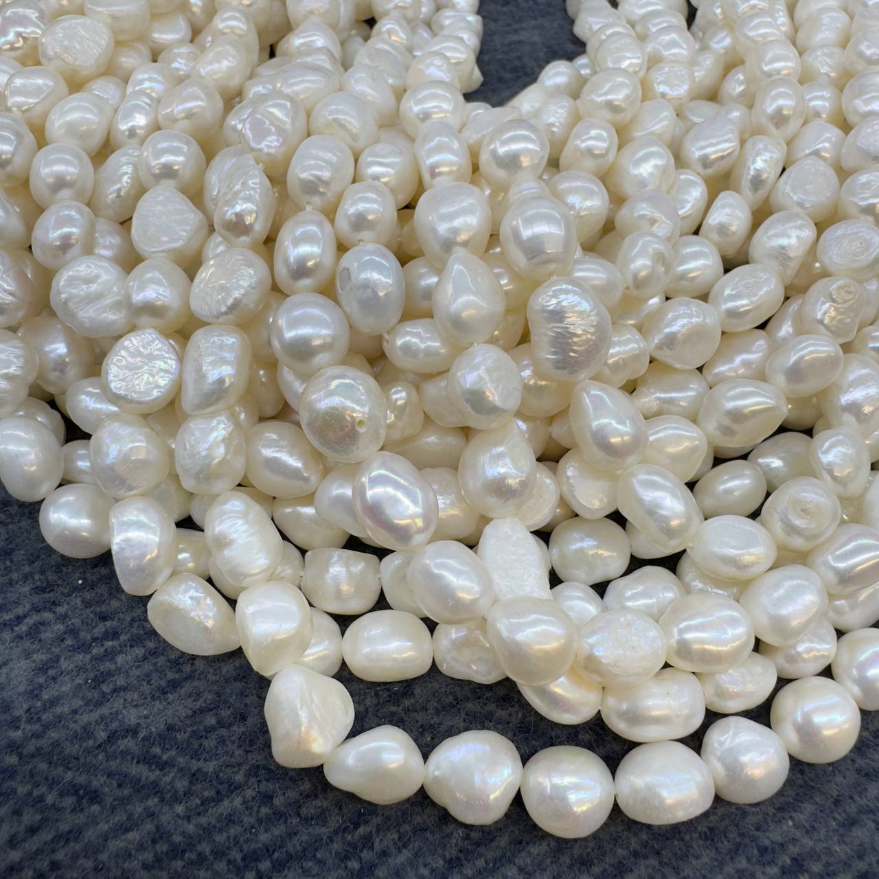 Жемчуг АА культивированный размер 10*11мм